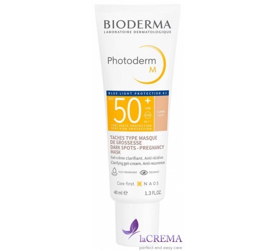 Біодерма Фотодерм Сонцезахисний крем проти пігментації тонуючий SPF50 Bioderma Photoderm M, 40 мл