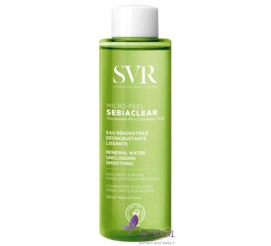 СВР Себіаклер Мікро пілінговий лосьон для обличчя SVR Sebiaclear Micro-Peel, 150 мл