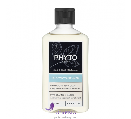 Фіто Фітоціан Відновлювальний шампунь для волосся чоловіків - Phyto Phytocyane Men, 250 мл