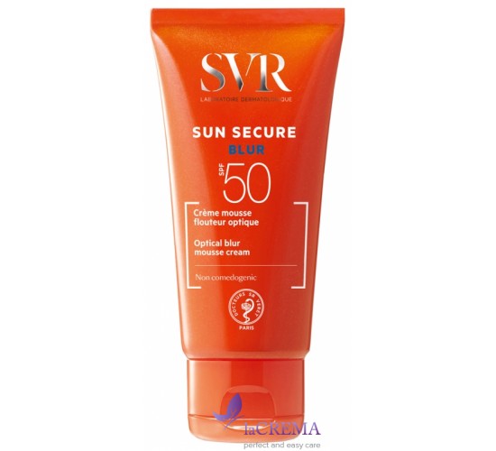 СВР Сан Секюр Сонцезахисний крем-мус SPF 50 - SVR Sun Secure Blur Creme Mousse, 50 мл