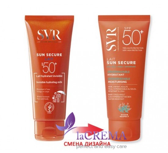 СВР Сан Секюр Сонцезахисне молочко SPF50 - SVR Sun Secure, 100 мл