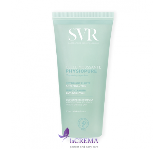 СВР ФІзіопюр Очищуючий гель для обличчя - SVR Physiopure Gel, 200  мл