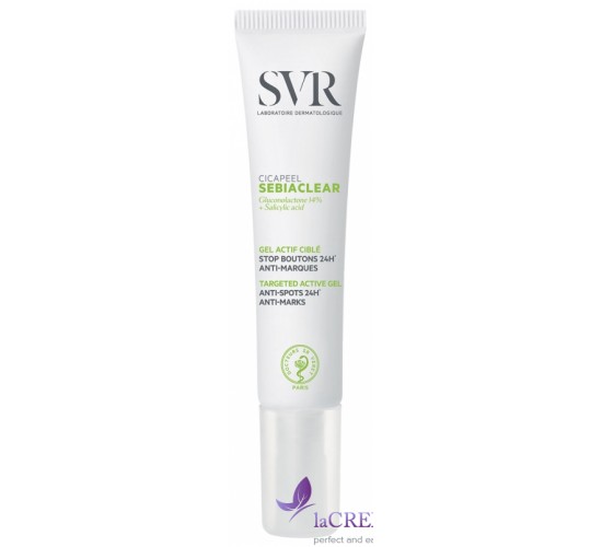 СВР Себіаклер Гель для обличчя Цикапіл - SVR Sebiaclear Cicapeel Gel, 15 мл
