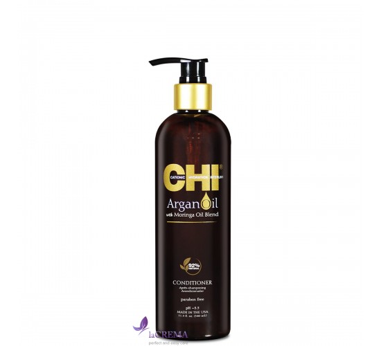 CHI Argan Oil Відновлюючий кондиціонер для сухого та пошкодженого волосся, 340 мл