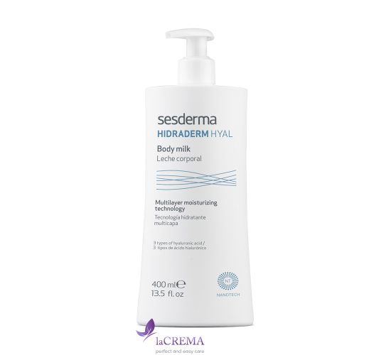 Sesderma Hidraderm Hyal Молочко для тіла з гіалуроновою кислотою, 400 мл
