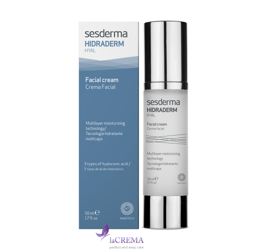 Sesderma Hidraderm Hyal Зволожуючий крем для обличчя з гіалуроновою кислотою, 50 мл
