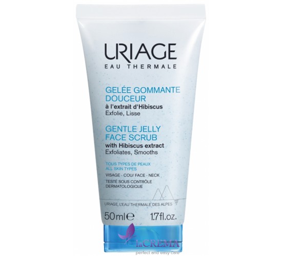 Урьяж Очищуючий Ніжний скраб для обличчя Uriage Eau Thermale, 50 мл
