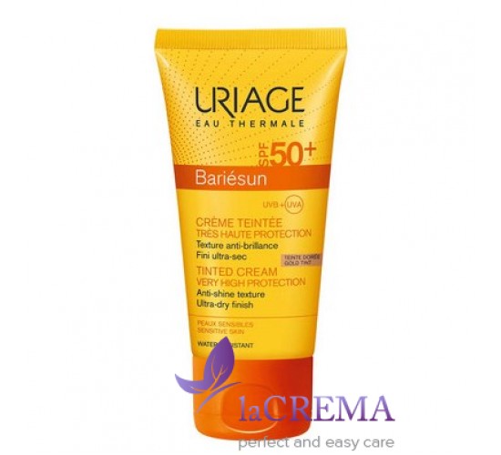 Урьяж Бар'єсан Сонцезахисний тонуючий крем Uriage Bariesun SPF 50+, 50 мл