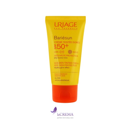 Урьяж Бар'єсан Сонцезахисний тонуючий крем Uriage Bariesun SPF 50+, 50 мл
