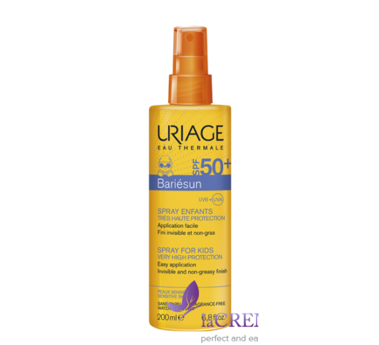 Урьяж Бар'єсан Сонцезахисний спрей для дітей Uriage Bariesun SPF50+, 200 мл
