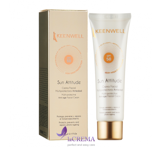 Keenwell Мультизахисний антивіковий крем для обличчя SPF50, 60 мл