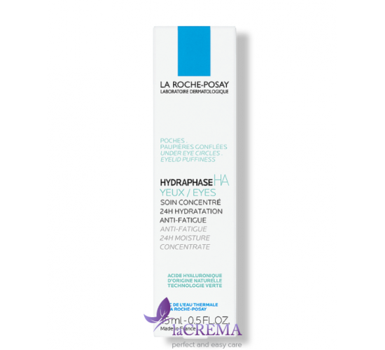 La Roche-Posay Гідрафаз Зволожуючий крем навколо очей Hydraphase, 15 мл