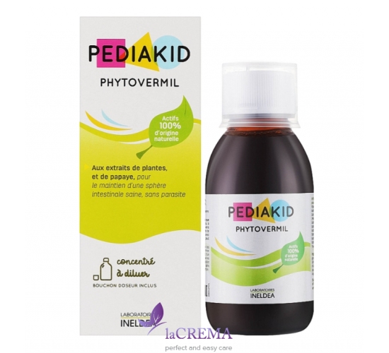 Педіакід Сироп Фітоверміл проти паразитів, глистів - Pediakid Phytovermil, 125 мл