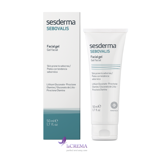 Sesderma Sebovalis Гель для обличчя при себорейному дерматиті Себоваліс Сессдерма, 50 мл