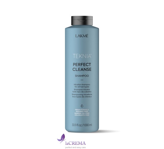 Lakme Teknia Perfect Cleanse Міцелярний шампунь для глибокого очищення волосся,1 л