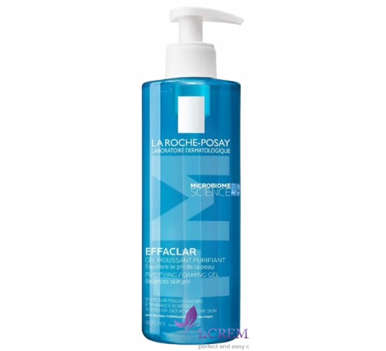 La Roche-Posay Effaclar Очищуючий гель для вмивання для проблемної шкіри Ефаклар, 400 мл
