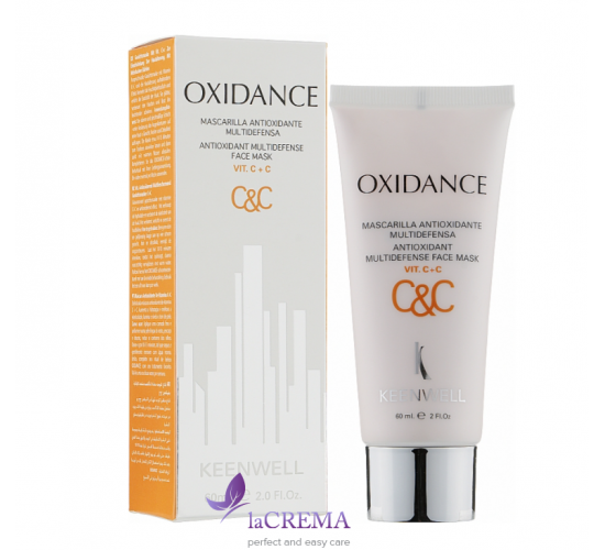 Keenwell Oxidance Антиоксидантна мультизахисна маска з вітаміном С, 60 мл